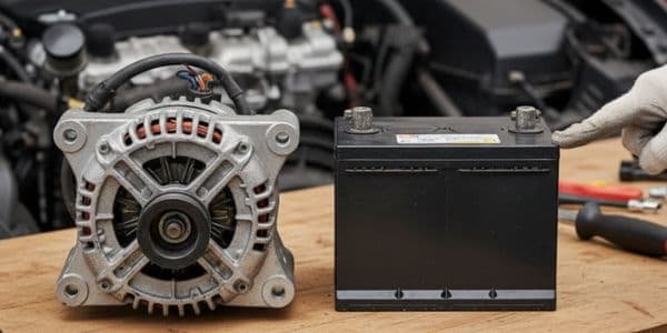 Alternator vs battery