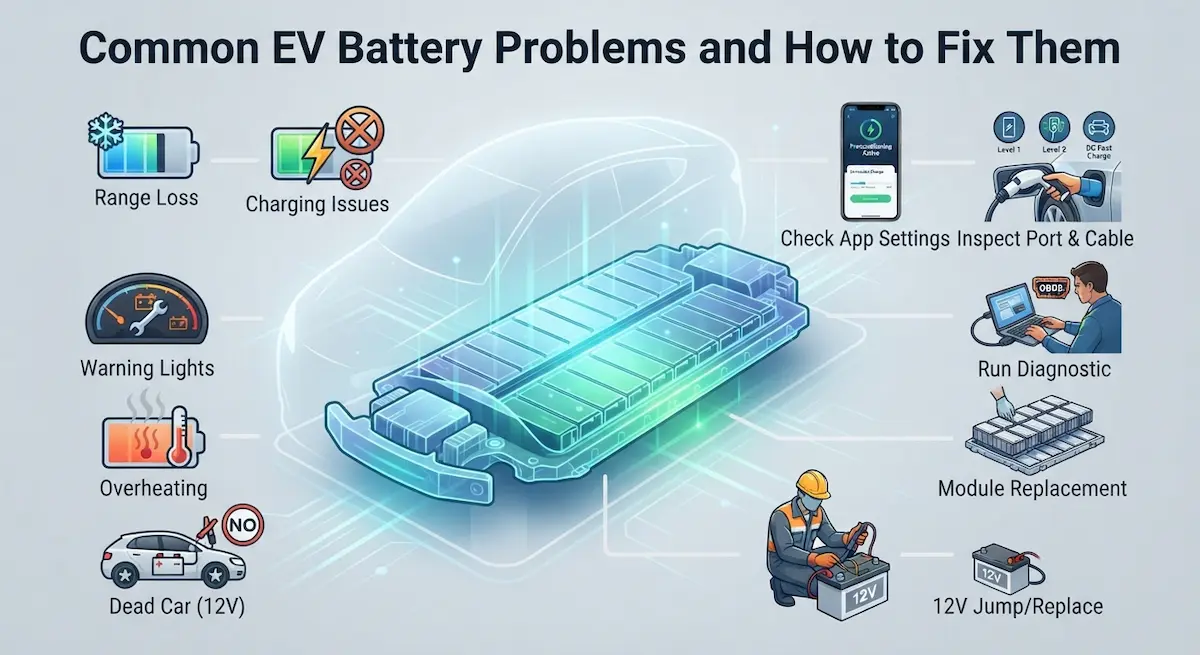 Common EV Battery Problems