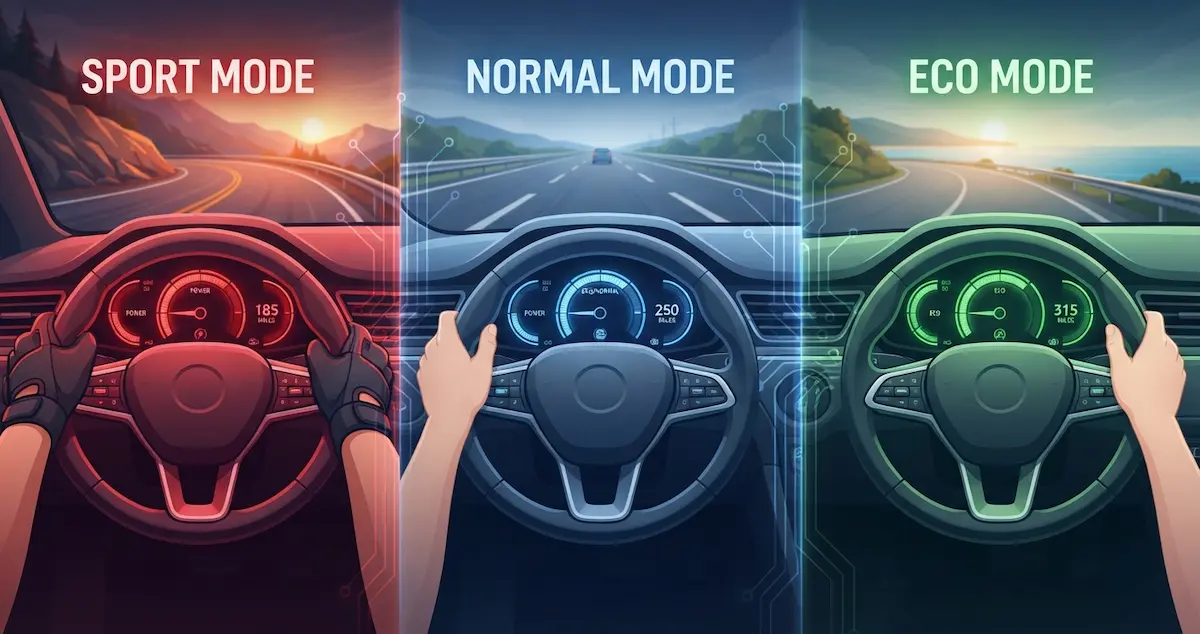 EV Drive Modes Eco vs Normal vs Sport