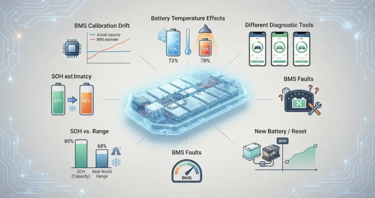 Why Is My EV Battery Reading Incorrect SOH