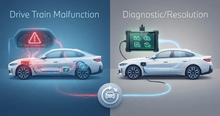 BMW i4 Drive Train Malfunction