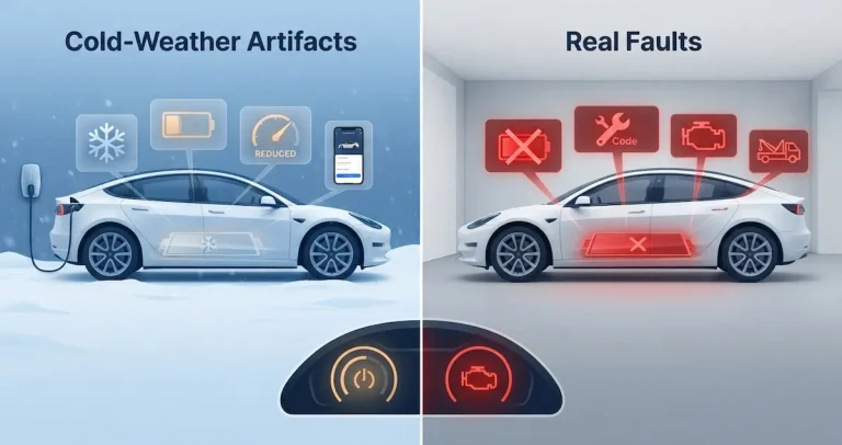 EV Battery Warnings in Cold Weather